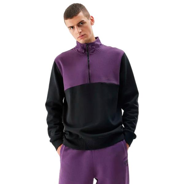 Hanorac pentru bărbați 4F 4faw23tswsm0711  Drept / Black photo 3