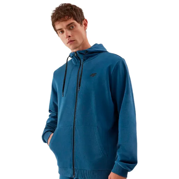 Толстовка для мужчин 4F 4FAW23TSWSM695  Прямой / Синий photo 3