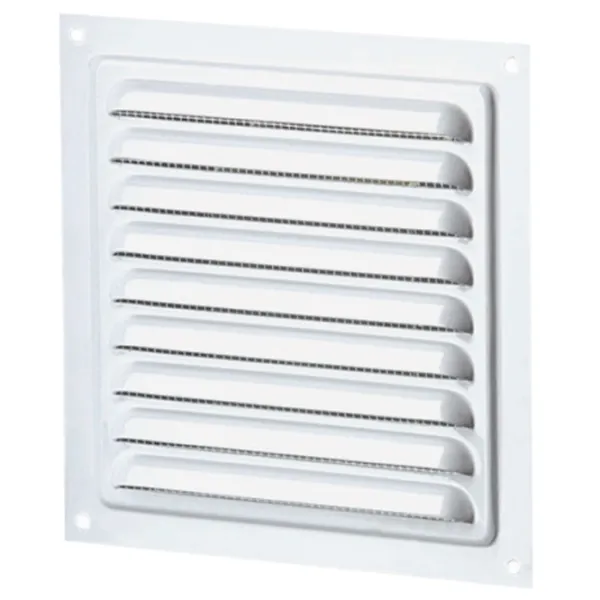 Grile de ventilare Ventika WM200  Oțel / White photo 1