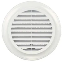 Grile de ventilare Ventika EL125  Plastic / White