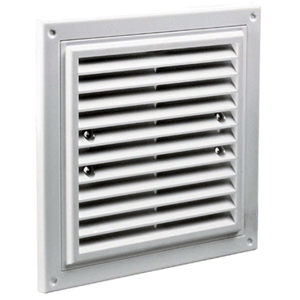 Grilă de ventilare Ventika MWR 150  Plastic / White photo 1