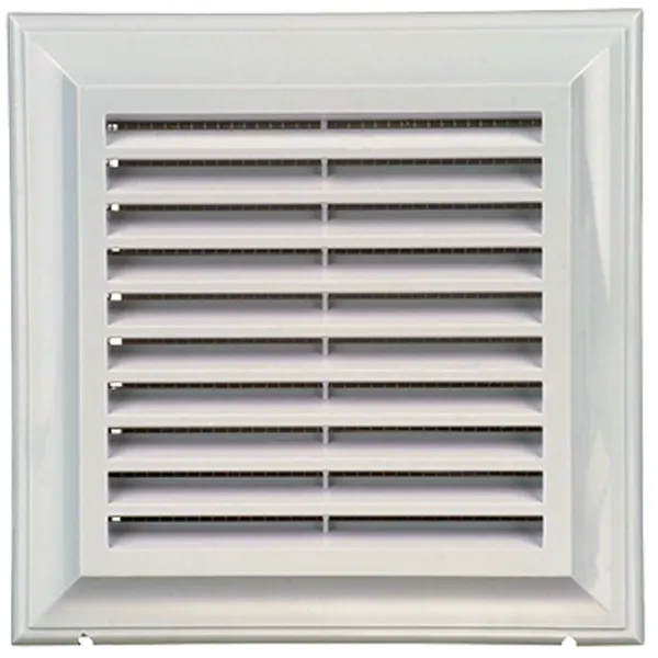 Grilă de ventilare Ventika EL140 AU  Plastic / White photo 1