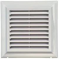 Grilă de ventilare Ventika EL140 AU  Plastic / White