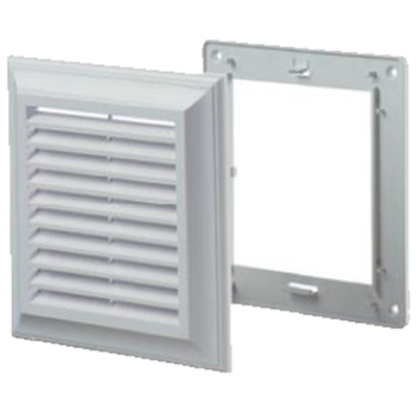 Grilă de ventilare Ventika EL140 AU  Plastic / White photo 2