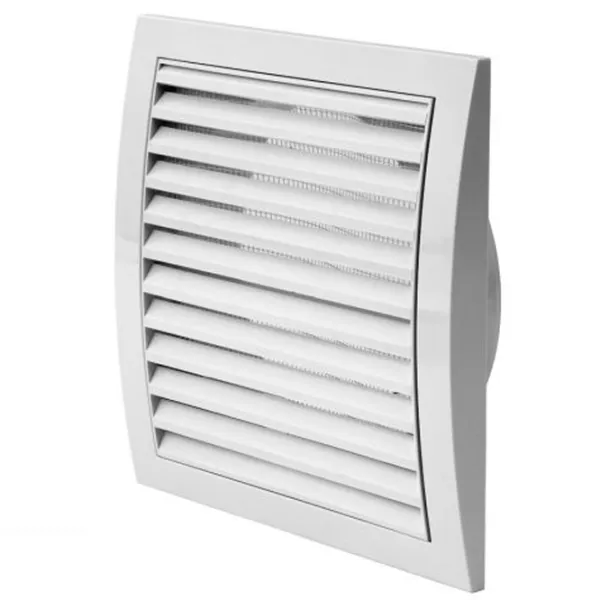 Grile de ventilare Europlast N10  Plastic / White photo 1 Grile de ventilare Europlast N10  Plastic / White photo 1