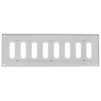 Grile de ventilare Europlast MR2010R  Metal / White