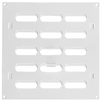 Grile de ventilare Europlast MR2020R  Metal / White