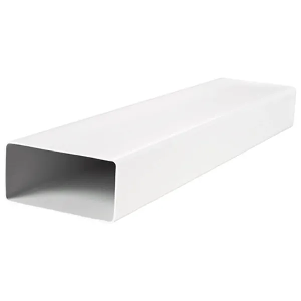 Canal de ventilare Ventika KP55-11  PVC / White photo 1