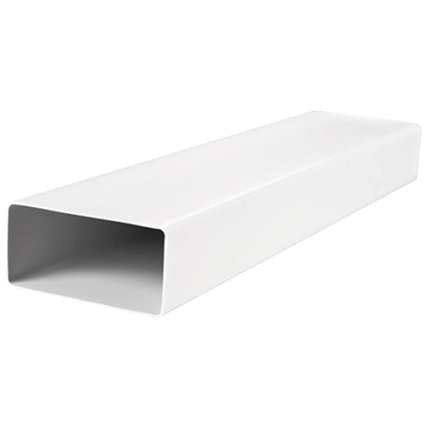 Canal de ventilare Ventika KP55-11  PVC / White photo 1