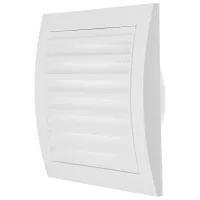 Вентиляционная решетка Europlast ND12R  Пластик / Белый