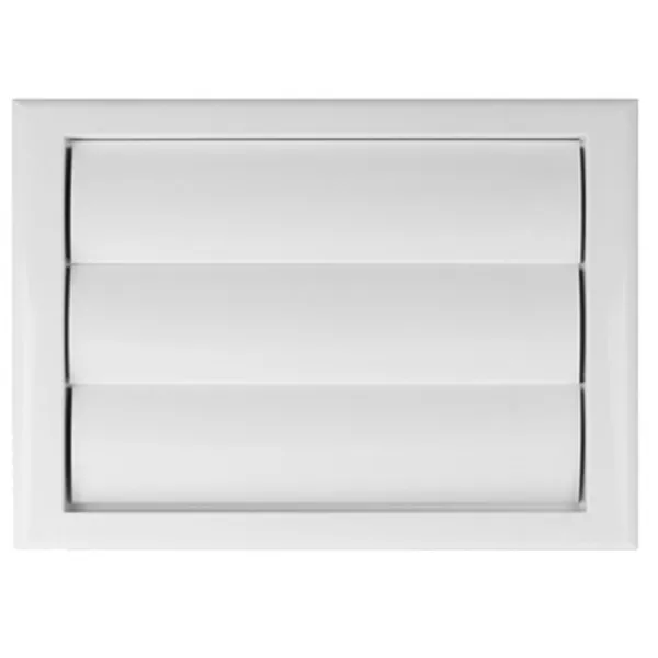 Grile de ventilare Ventika MW100 AZK  Plastic / White photo 1