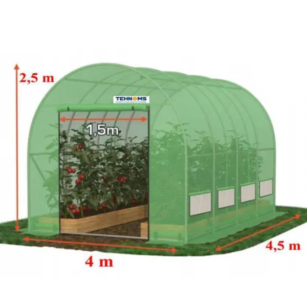 Теплица Tehno MS 10001451  18 м² / 26 мм photo 4