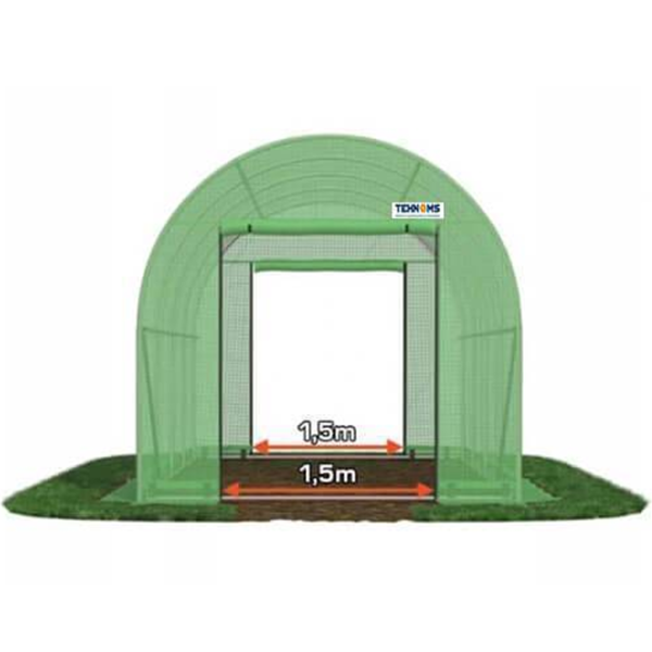 Теплица Tehno MS 10001415  48 м² / 32 мм photo 5