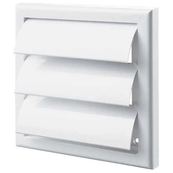 Grile de ventilare Ventika MW120 AZK  Plastic / White photo 1