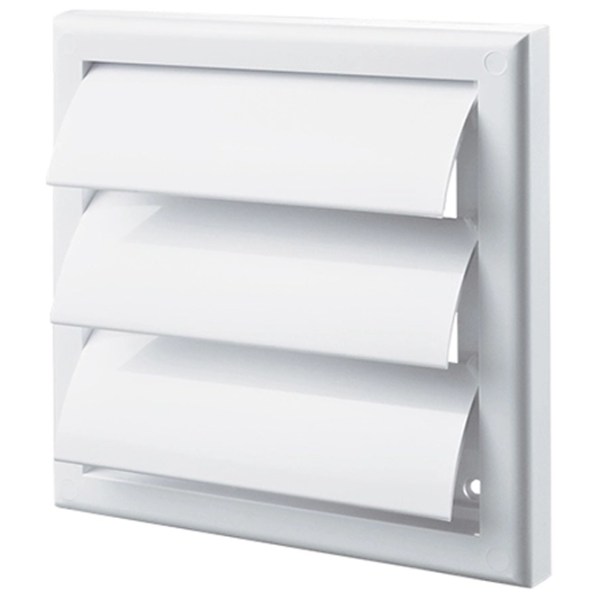 Grile de ventilare Ventika MW120 AZK  Plastic / White photo 1