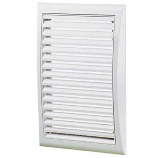 Grile de ventilare Ventika MW127  Plastic / White photo 1