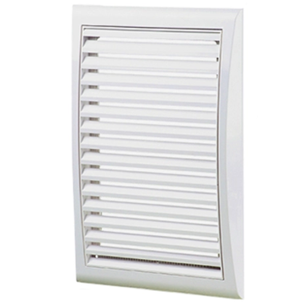 Grile de ventilare Ventika MW127  Plastic / White photo 1