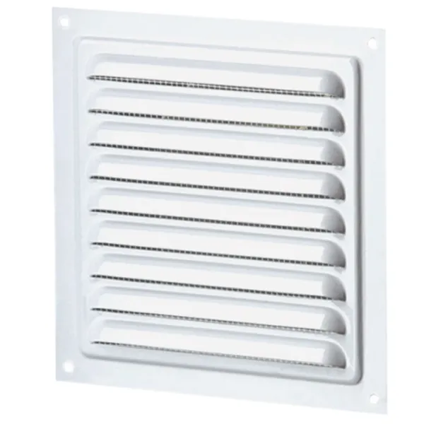 Grile de ventilare Ventika WM125  Oțel / White photo 1