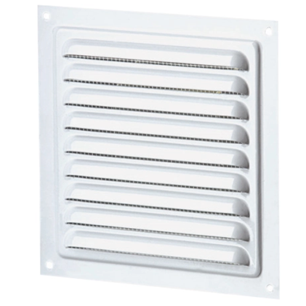 Grile de ventilare Ventika WM125  Oțel / White photo 1