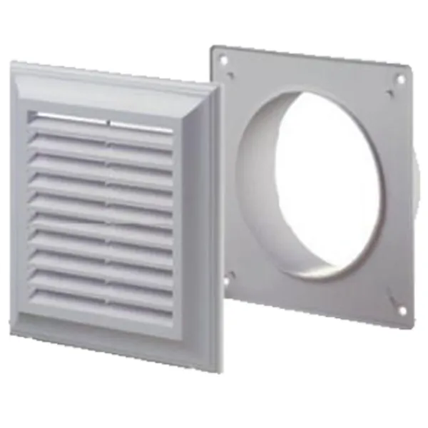 Grile de ventilare Ventika EL180 AK  Plastic / White photo 1