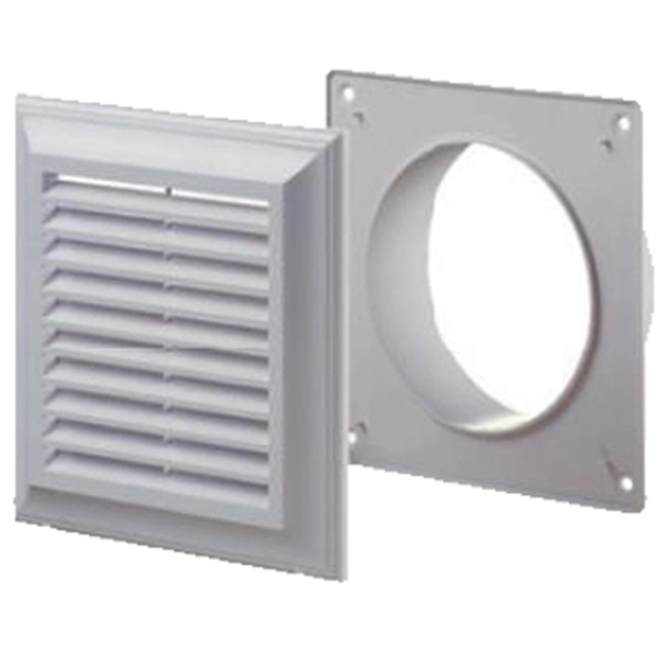 Grile de ventilare Ventika EL180 AK  Plastic / White photo 1