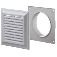 Grile de ventilare Ventika EL180 AK  Plastic / White