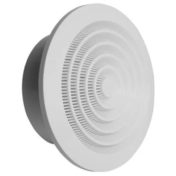 Grile de ventilare Europlast NGA125  Plastic / White photo 1 Grile de ventilare Europlast NGA125  Plastic / White photo 1