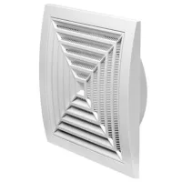 Grile de ventilare Europlast ND15G  Plastic / White