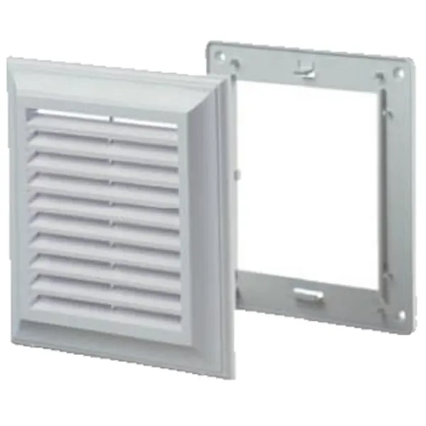 Grile de ventilare Ventika EL250 AUR  Plastic / White photo 1