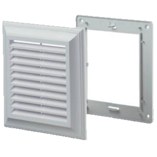 Grile de ventilare Ventika EL250 AUR  Plastic / White photo 1