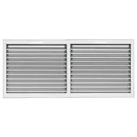 Grilă de ventilare Beltehkom B36001  Metal / White