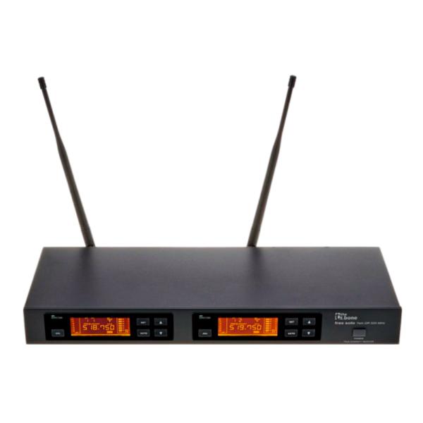 Профессиональный микрофон t.bone Free Solo Twin HT 590 MHz Черный photo 4