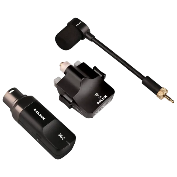 Microfon pentru instrument muzical Nux B6 Wireless System Black photo 1