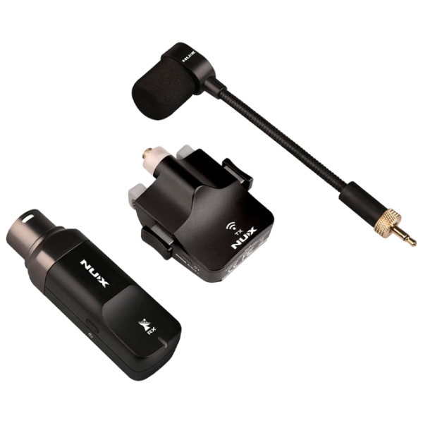 Microfon pentru instrument muzical Nux B6 Wireless System Black photo 1