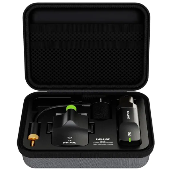 Microfon pentru instrument muzical Nux B6 Wireless System Black photo 5