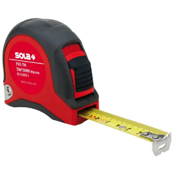 Ruletă Sola PRO-TM 5 m / Red photo 1