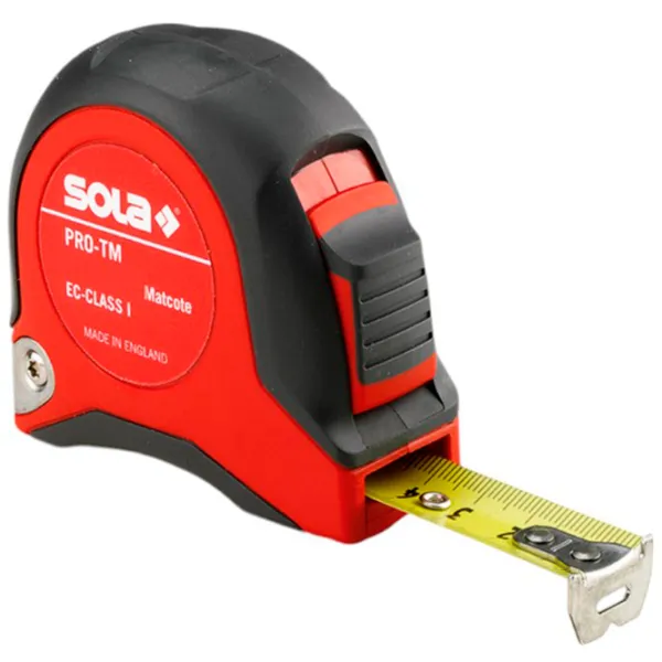 Ruletă Sola PRO-TM 8 m / Red photo 1