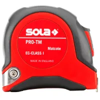 Рулетка Sola PRO-TM 8 м / Красный photo 2