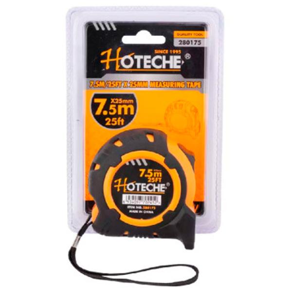 Ruletă Hoteche 280175 7.5 m / Black photo 4 Ruletă Hoteche 280175 7.5 m / Black photo 4