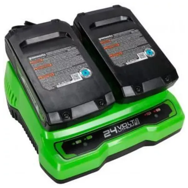 Зарядное устройство для инструментов Greenworks G24C  Li-Ion / / 24 В photo 2