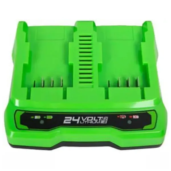 Зарядное устройство для инструментов Greenworks G24C  Li-Ion / / 24 В photo 3