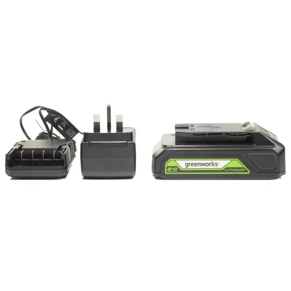 Комплект из аккумулятора и зарядного устройства Greenworks GSK24B2  Li-Ion / 2 Ач / 24 В photo 3
