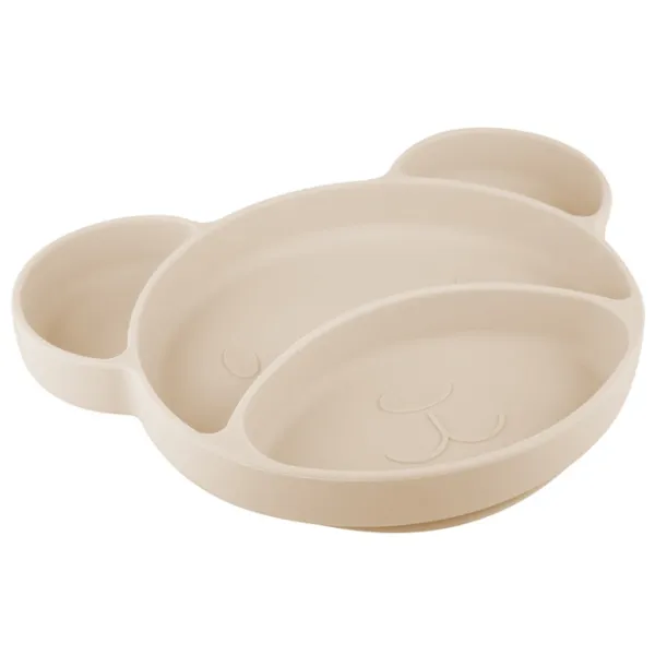 Farfurie Canpol Babies 51/401 Unisex / 6+ luni / Cream photo 1