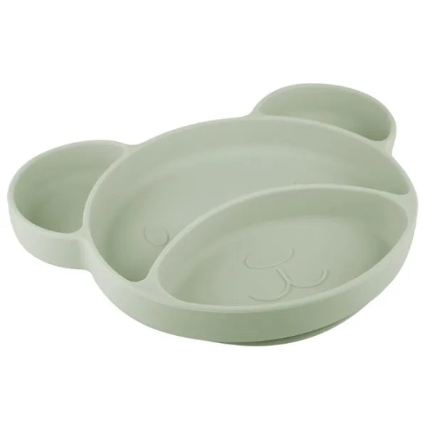 Farfurie Canpol Babies 51/401 Unisex / 6+ luni / Green photo 1