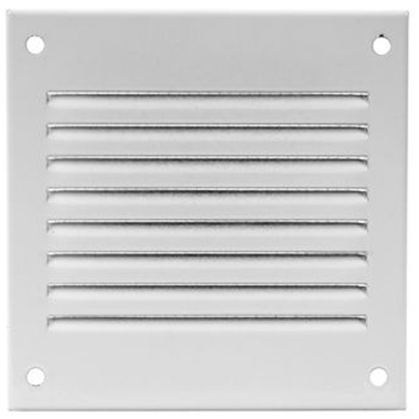 Grile de ventilare Europlast MR10  Metal / White photo 1 Grile de ventilare Europlast MR10  Metal / White photo 1