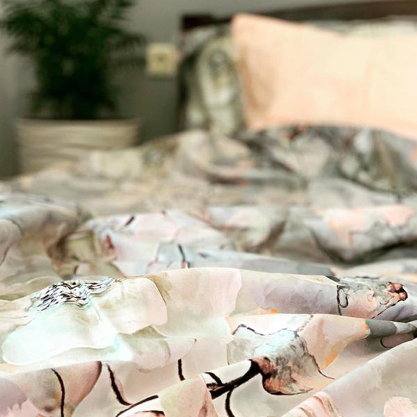 Lenjerie de pat Issimo Home Sakura Bumbac photo 4
