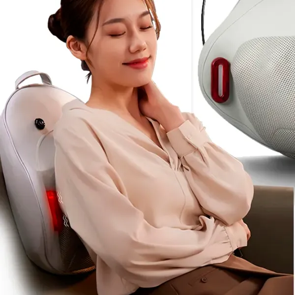 Aparat de masaj Shiatsu Neck YQ-10 White photo 3