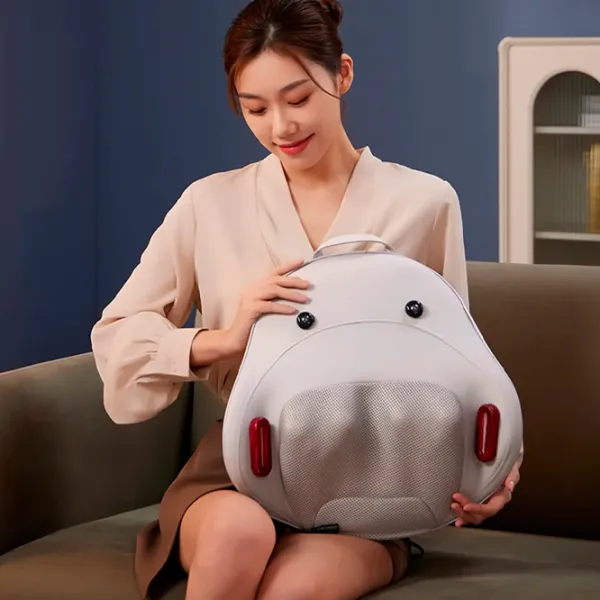 Aparat de masaj Shiatsu Neck YQ-10 White photo 4