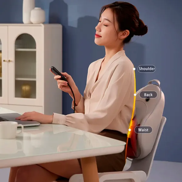 Aparat de masaj Shiatsu Neck YQ-10 White photo 5