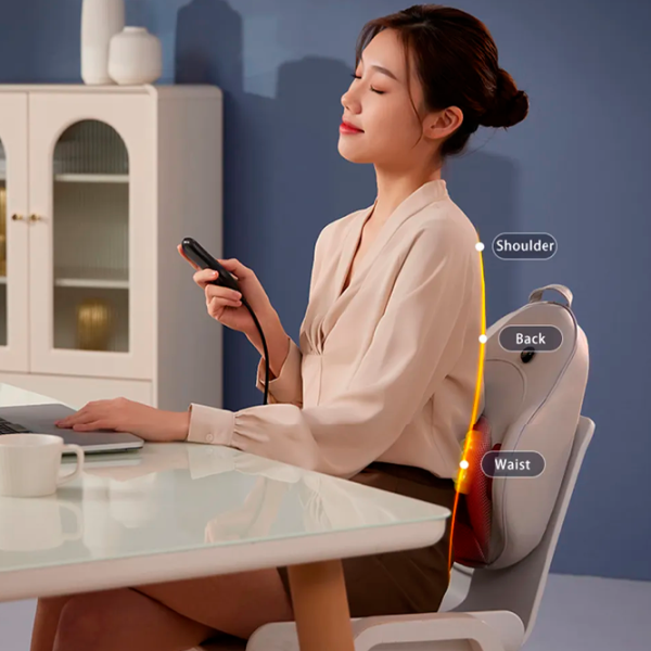 Aparat de masaj Shiatsu Neck YQ-10 White photo 5